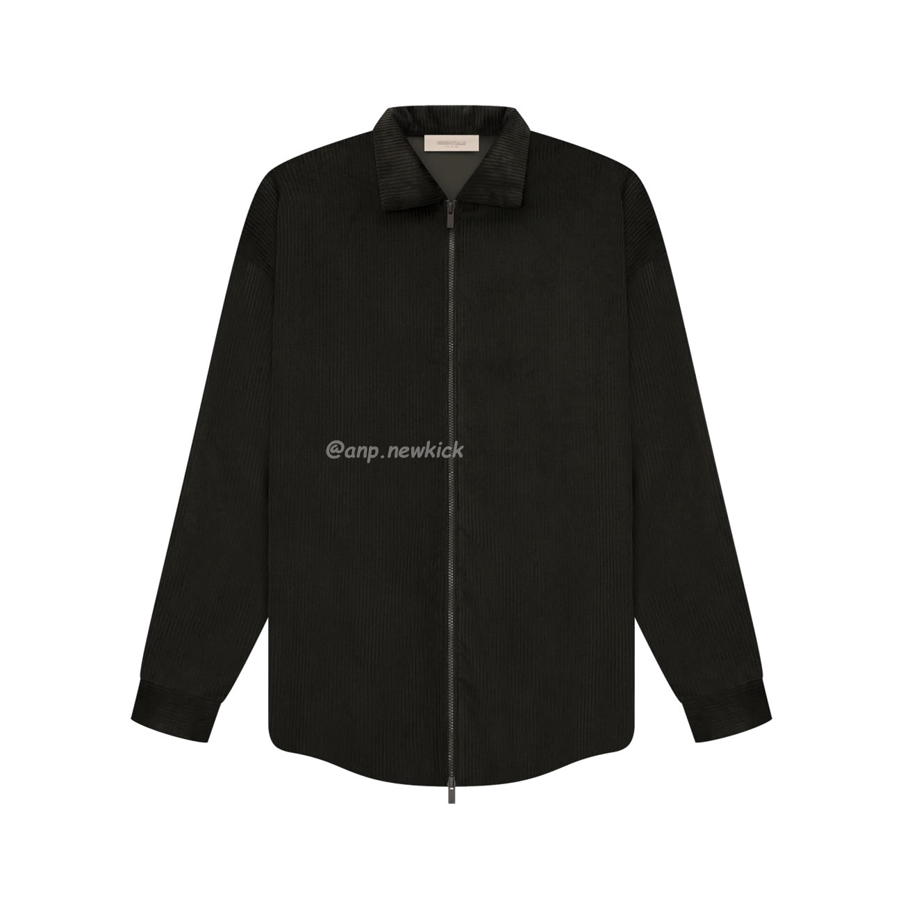 Fear Of God Essentials Corduroy Shirt Jacket Mid Length (5) - newkick.cc